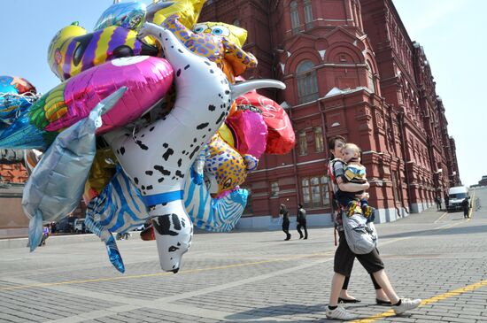 Spring in Moscow