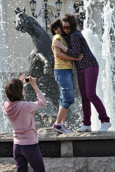 Spring in Moscow