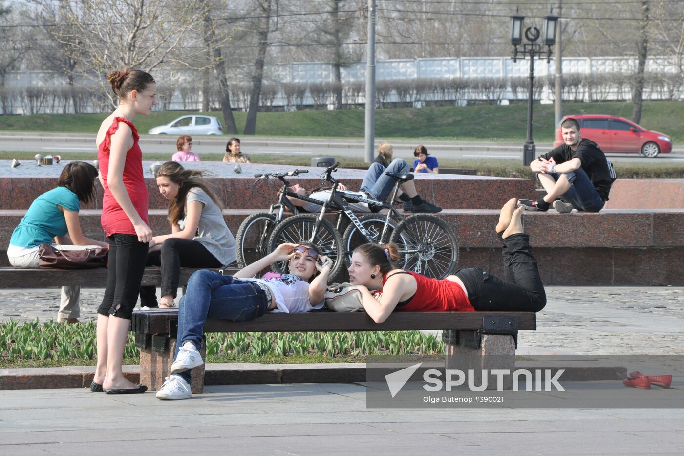 Spring in Moscow