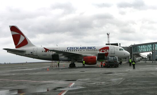 CSA Czech Airlines inaugurating new route in Novosibirsk
