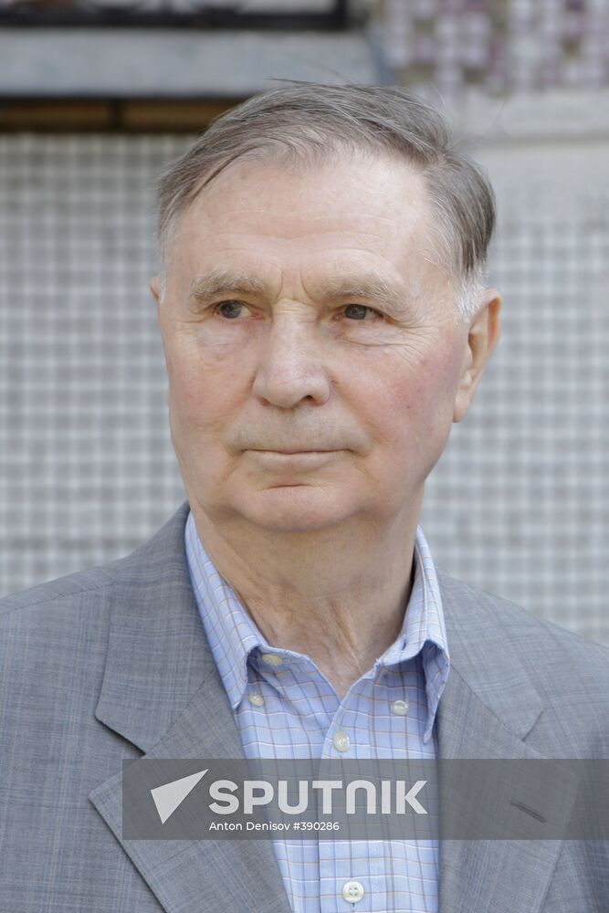 Famous Russian hockey player and coach Viktor Tikhonov