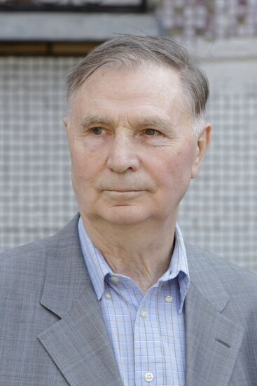 Famous Russian hockey player and coach Viktor Tikhonov
