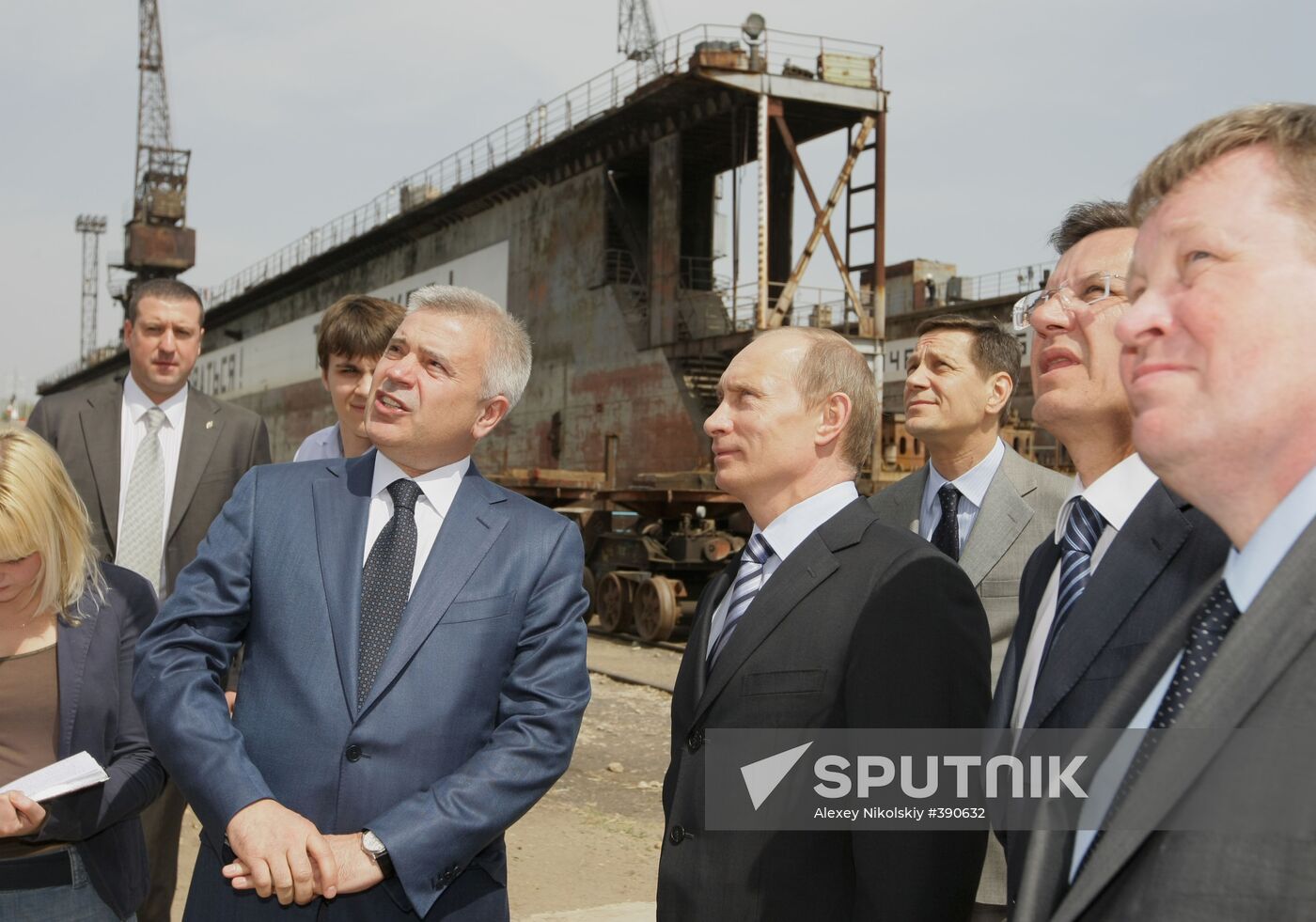 Prime Minister Vladimir Putin visits Astrakhan