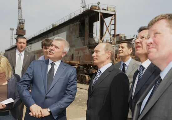 Prime Minister Vladimir Putin visits Astrakhan