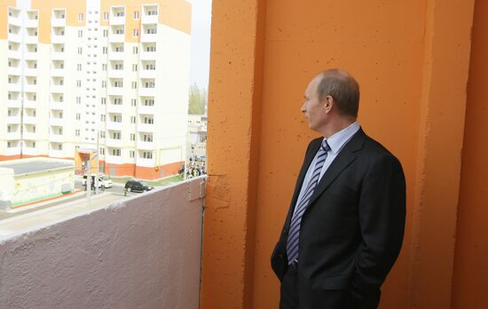 Prime Minister Vladimir Putin visits Astrakhan