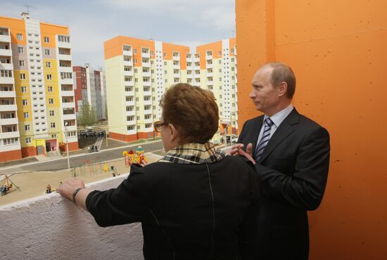 Prime Minister Vladimir Putin visits Astrakhan