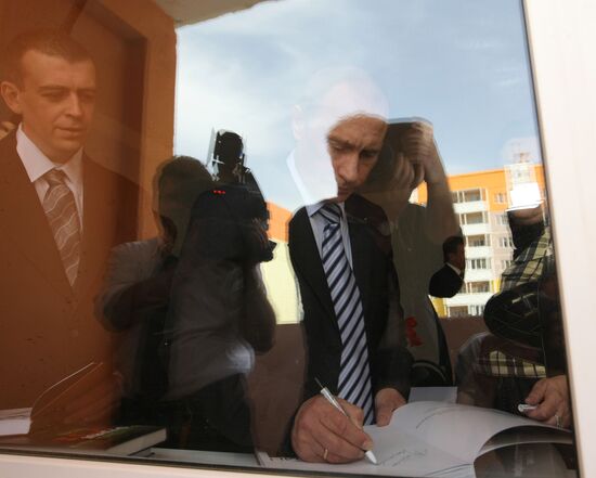 Prime Minister Vladimir Putin visits Astrakhan