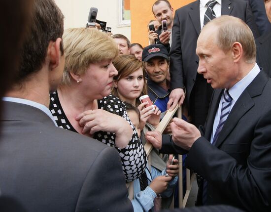 Prime Minister Vladimir Putin visits Astrakhan
