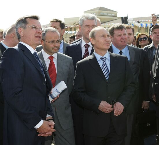 Prime Minister Vladimir Putin visits Astrakhan