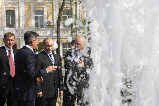 Prime Minister Vladimir Putin visits Astrakhan