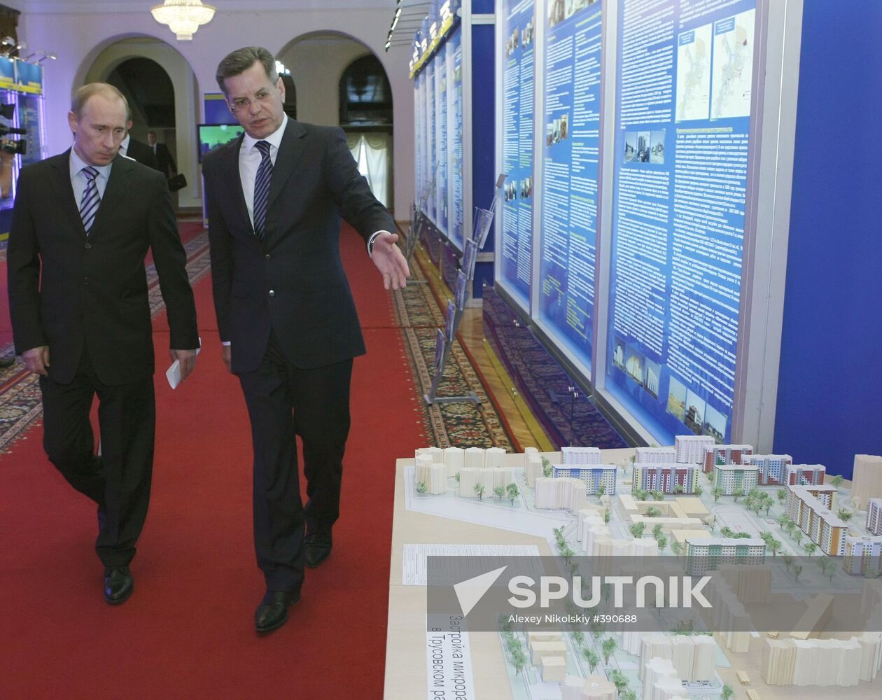 Prime Minister Vladimir Putin visits Astrakhan