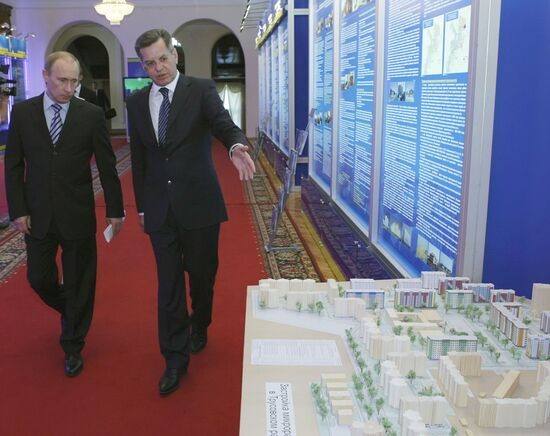 Prime Minister Vladimir Putin visits Astrakhan