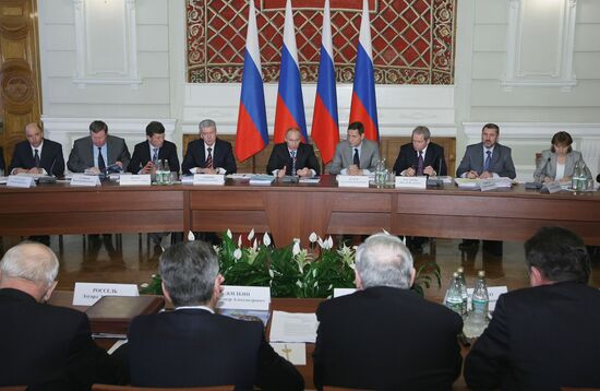Prime Minister Vladimir Putin visits Astrakhan