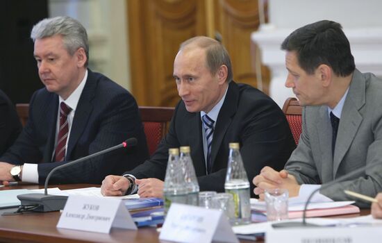 Prime Minister Vladimir Putin visits Astrakhan