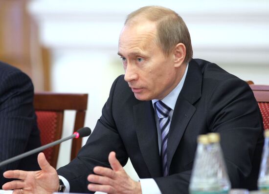 Prime Minister Vladimir Putin visits Astrakhan