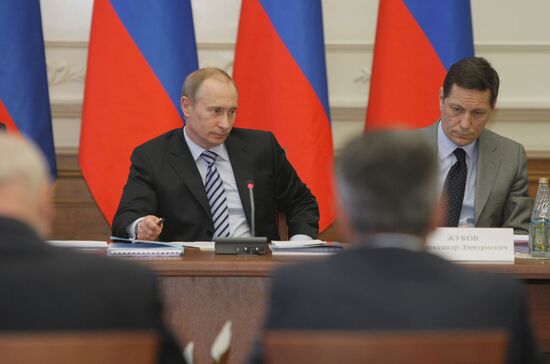 Prime Minister Vladimir Putin visits Astrakhan