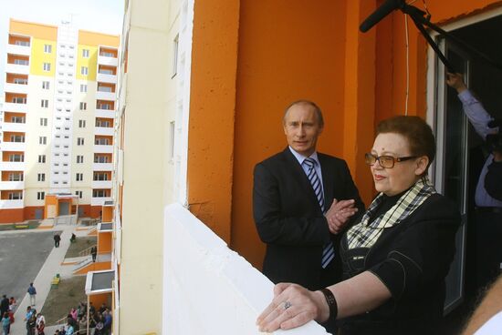 Prime Minister Vladimir Putin visits Astrakhan