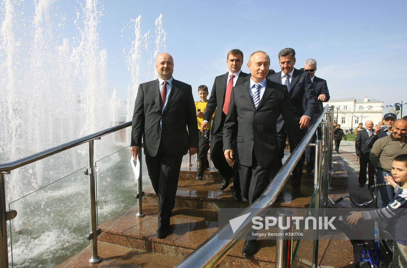 Prime Minister Vladimir Putin visits Astrakhan