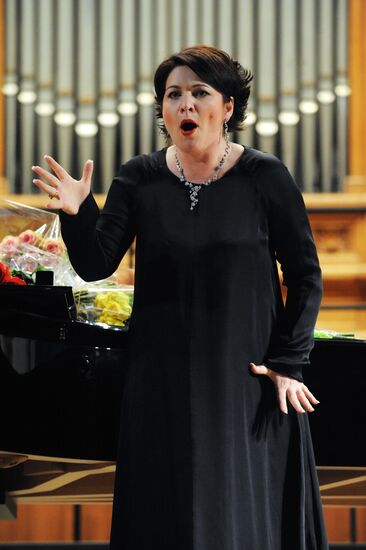 Opera singer Zurab Sotkilava's concert in Moscow