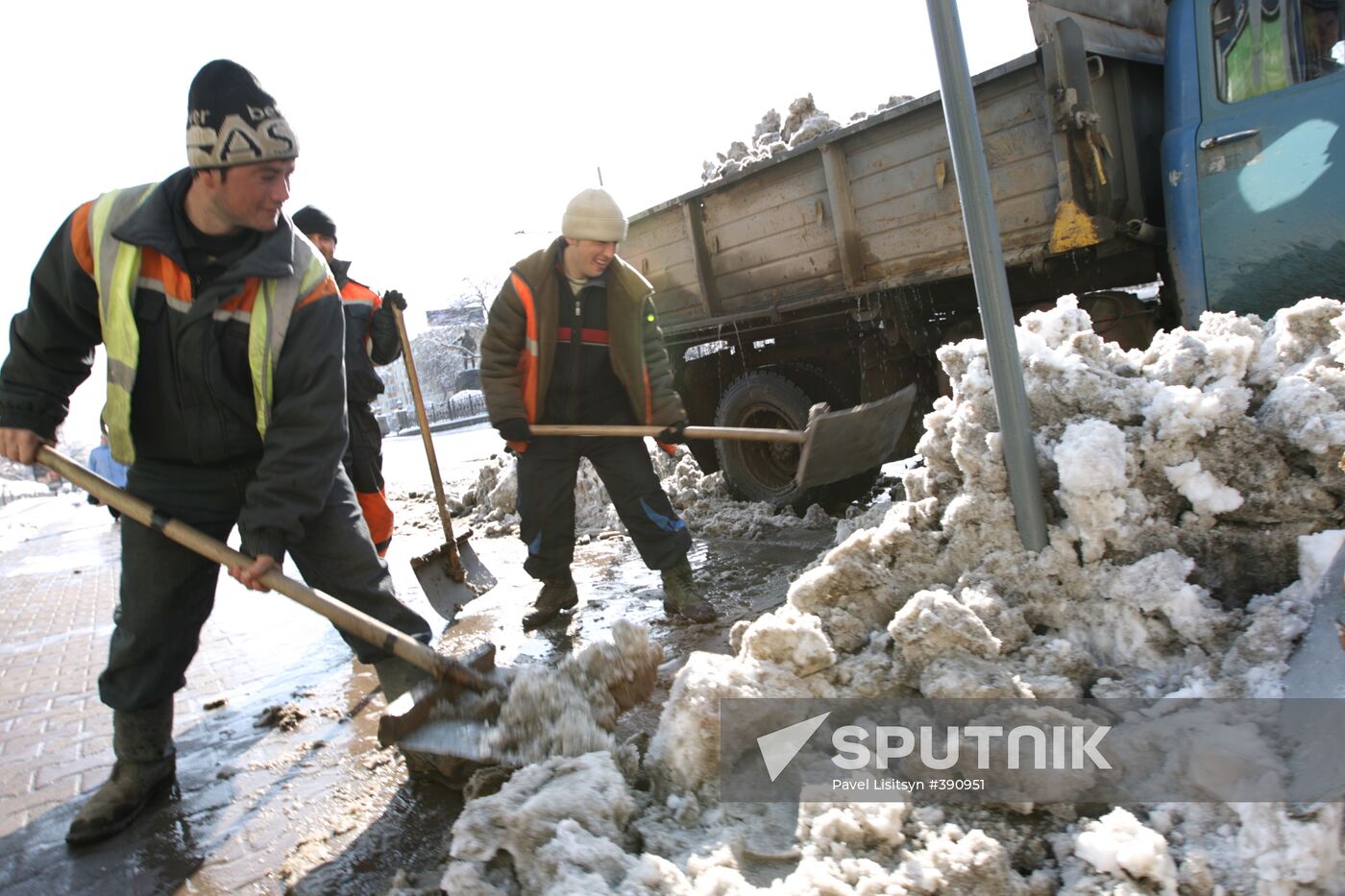 Cold snap in Yekaterinburg