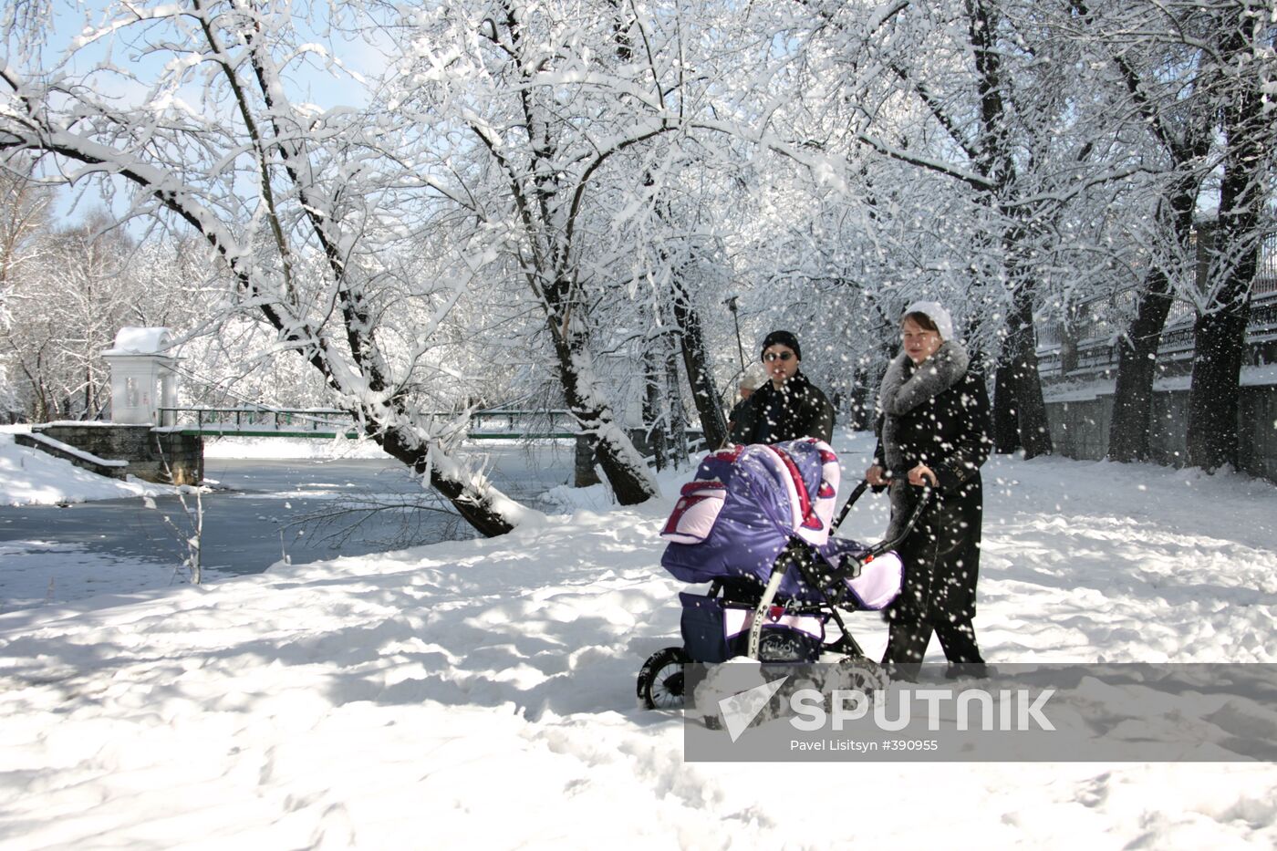 Cold snap in Yekaterinburg