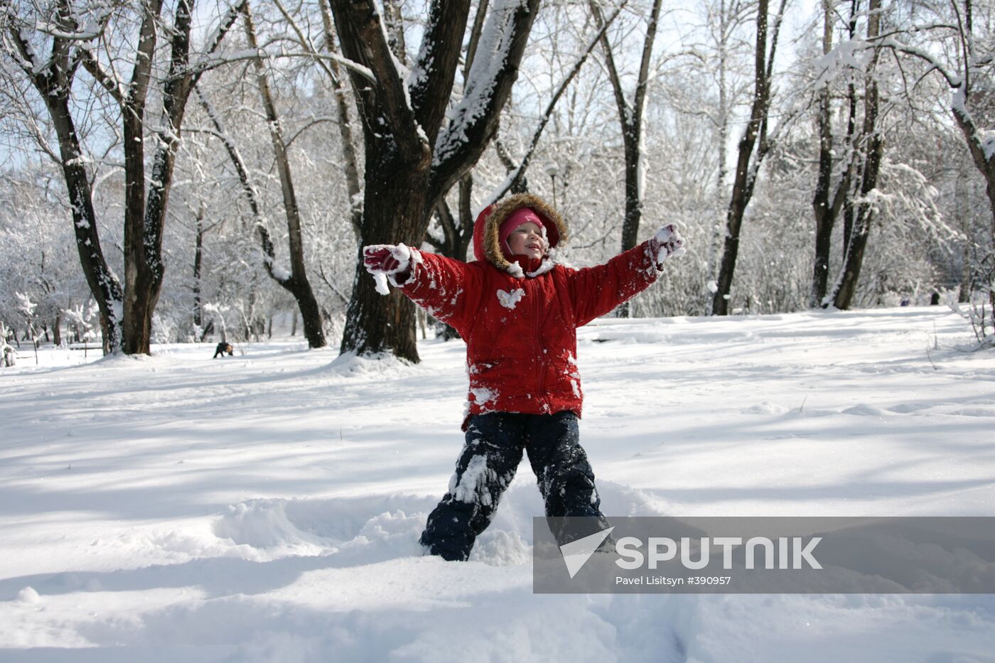 Cold snap in Yekaterinburg
