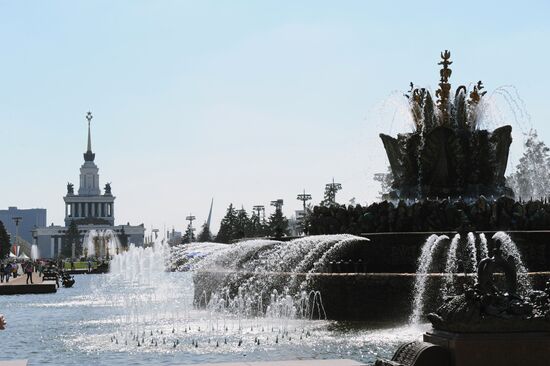 The Stone Flower fountain