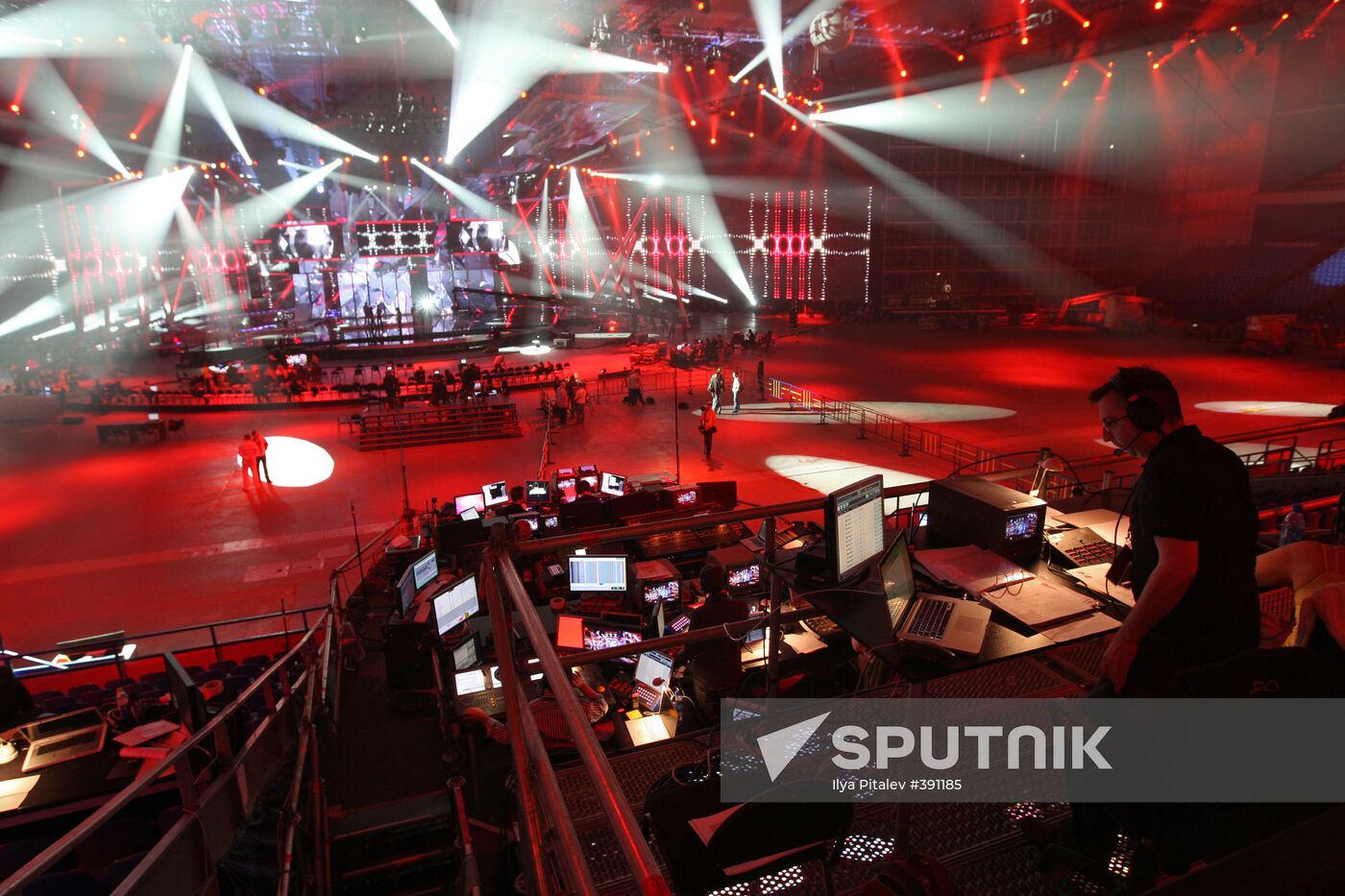 Preparations for Eurovision Song Contest