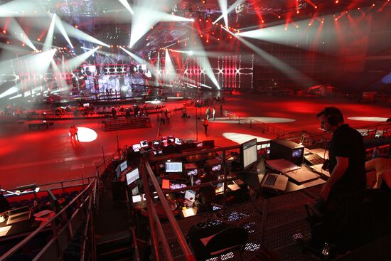 Preparations for Eurovision Song Contest
