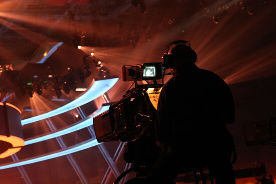 Preparations for Eurovision Song Contest