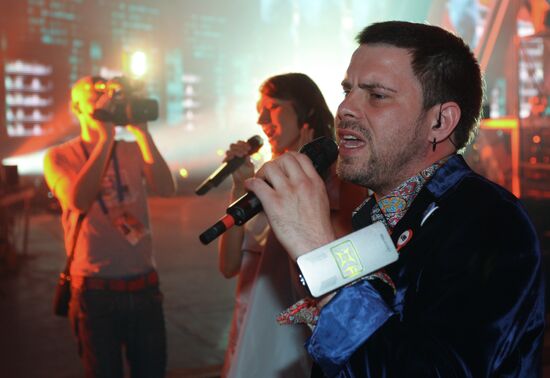Singer Intars Busulis, Latvia