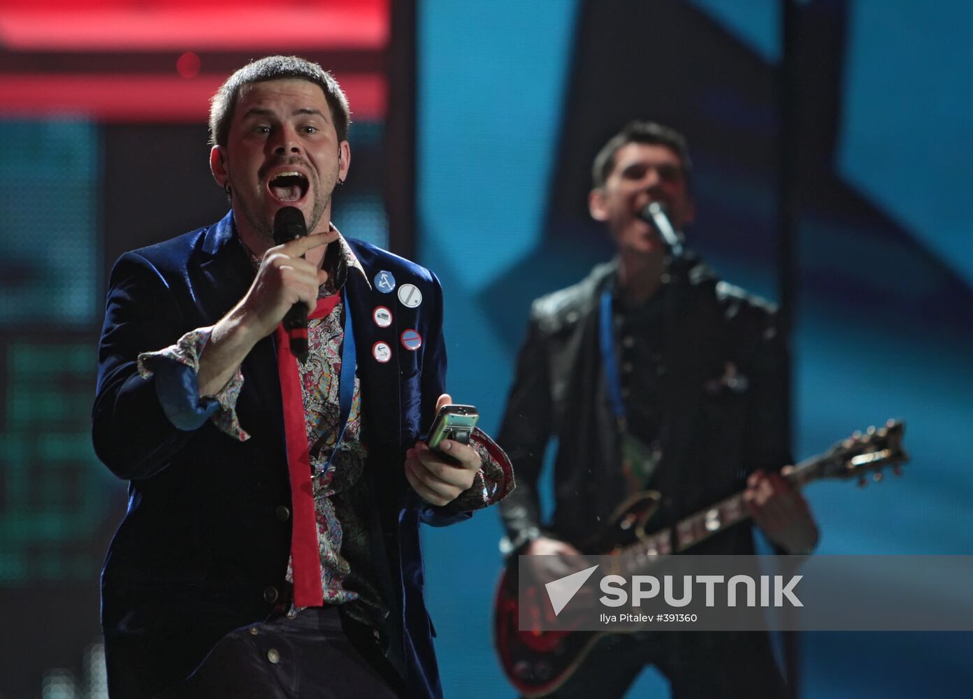 Singer Intars Busulis, Latvia
