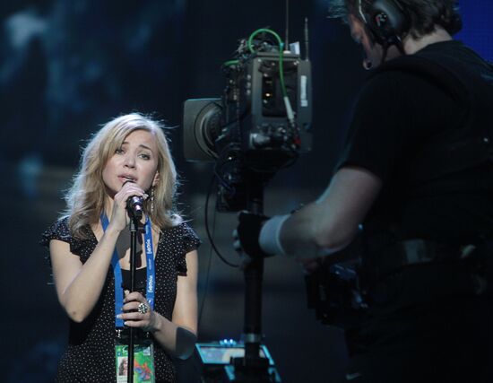 Singer Lidia Kopania from Poland