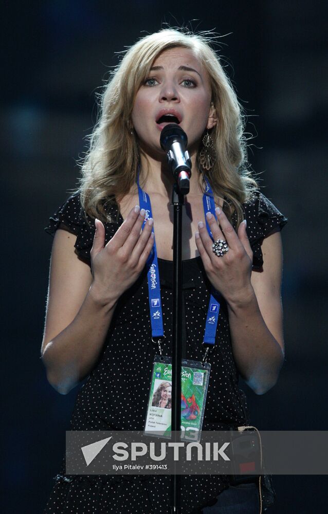 Singer Lidia Kopania from Poland