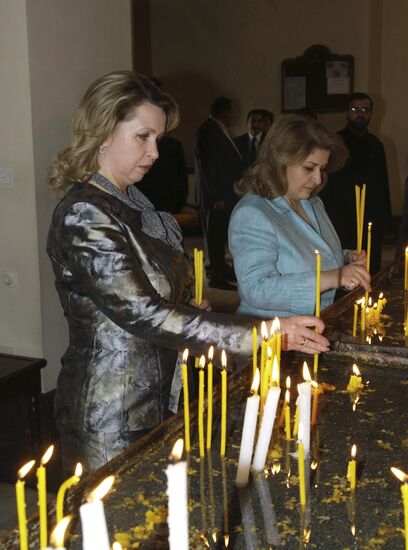 Russian First Lady visits Yerevan