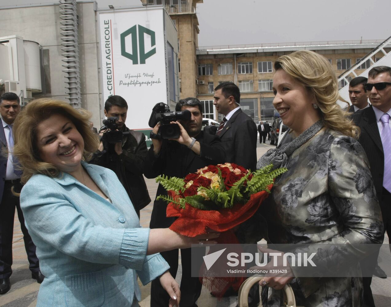 Russian First Lady visits Yerevan