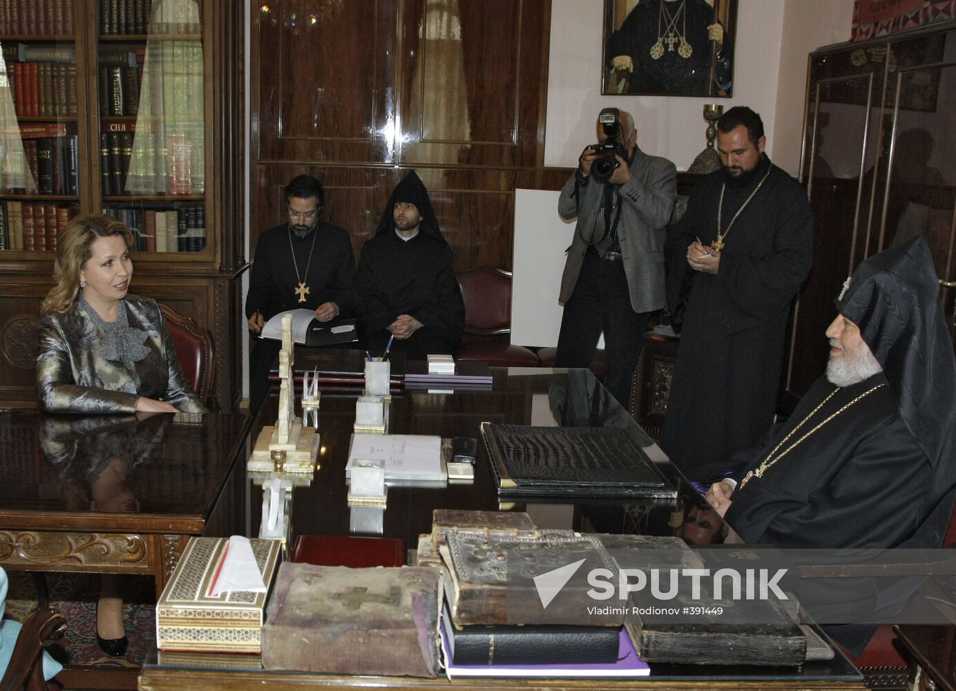 Russian First Lady visits Yerevan