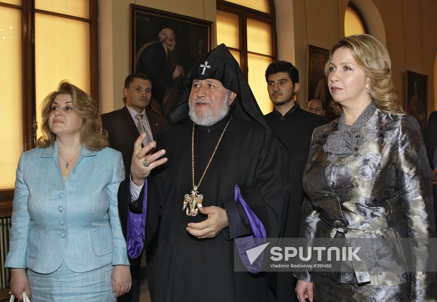 Russian First Lady visits Yerevan