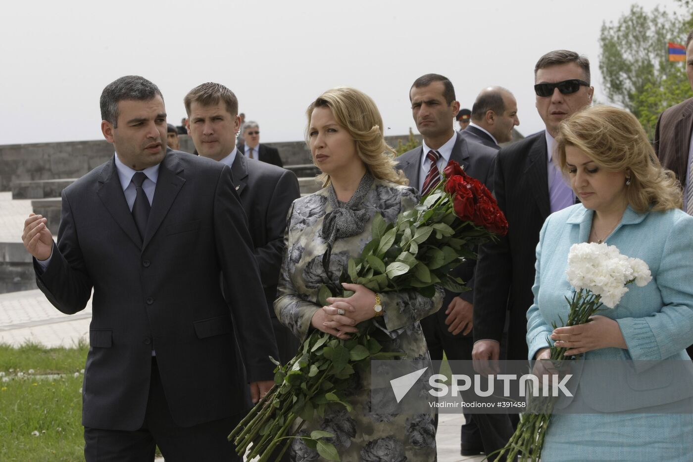 Russian First Lady visits Yerevan