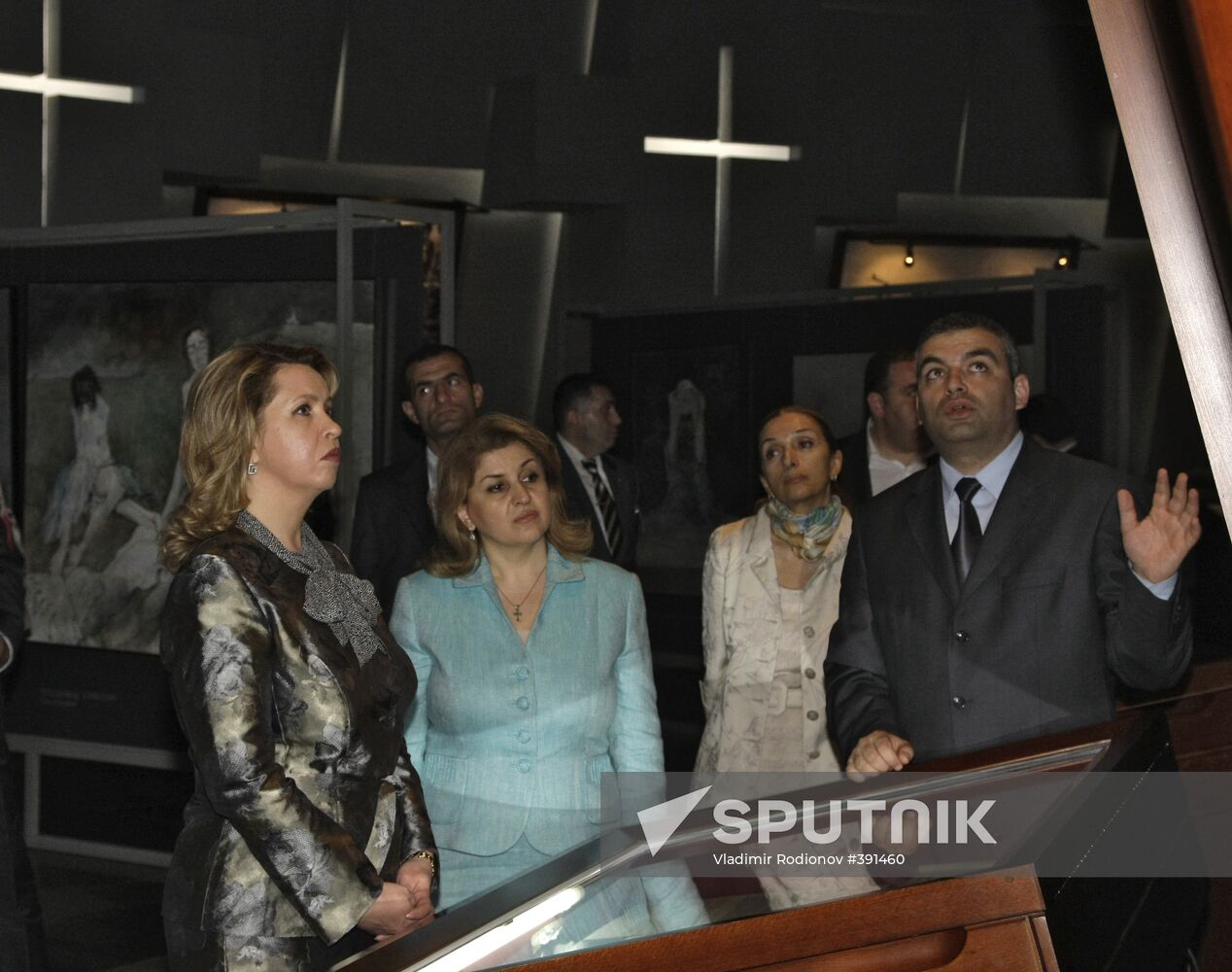 Russian First Lady visits Yerevan