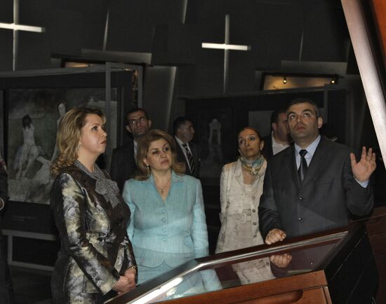 Russian First Lady visits Yerevan