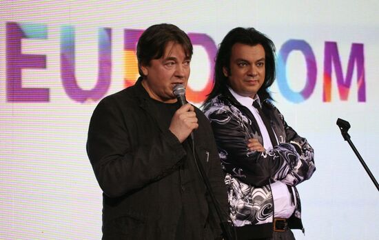 Konstantin Ernst and Filipp Kirkorov