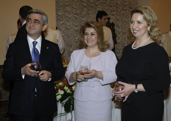 Russian First Lady visits Yerevan