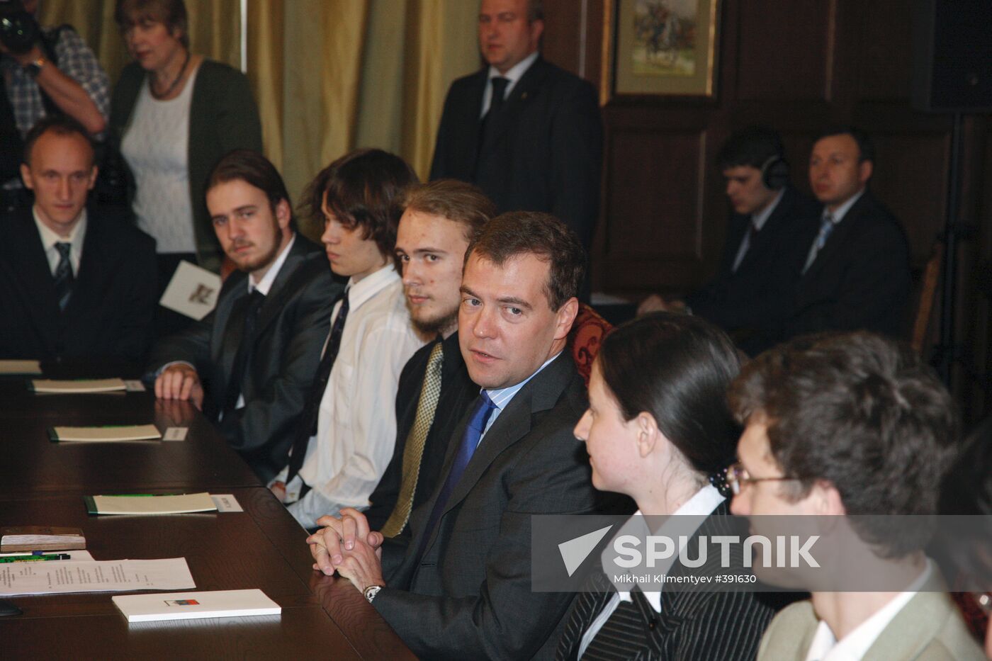 Dmitry Medvedev meeting with ACM-ICPC winners