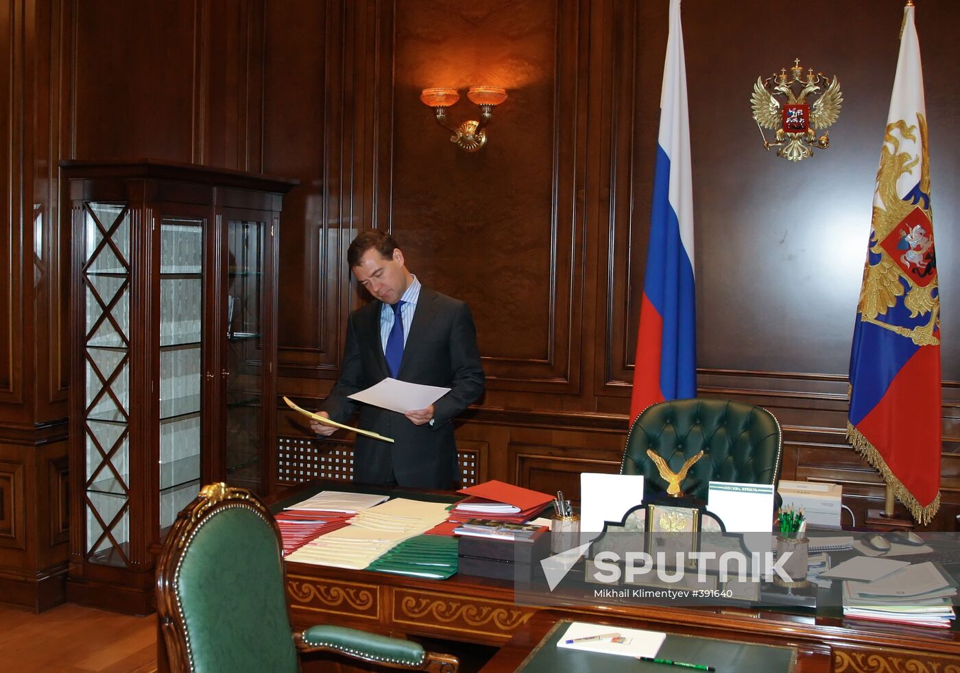 Dmitry Medvedev held a number of meetings on May 6, 2009