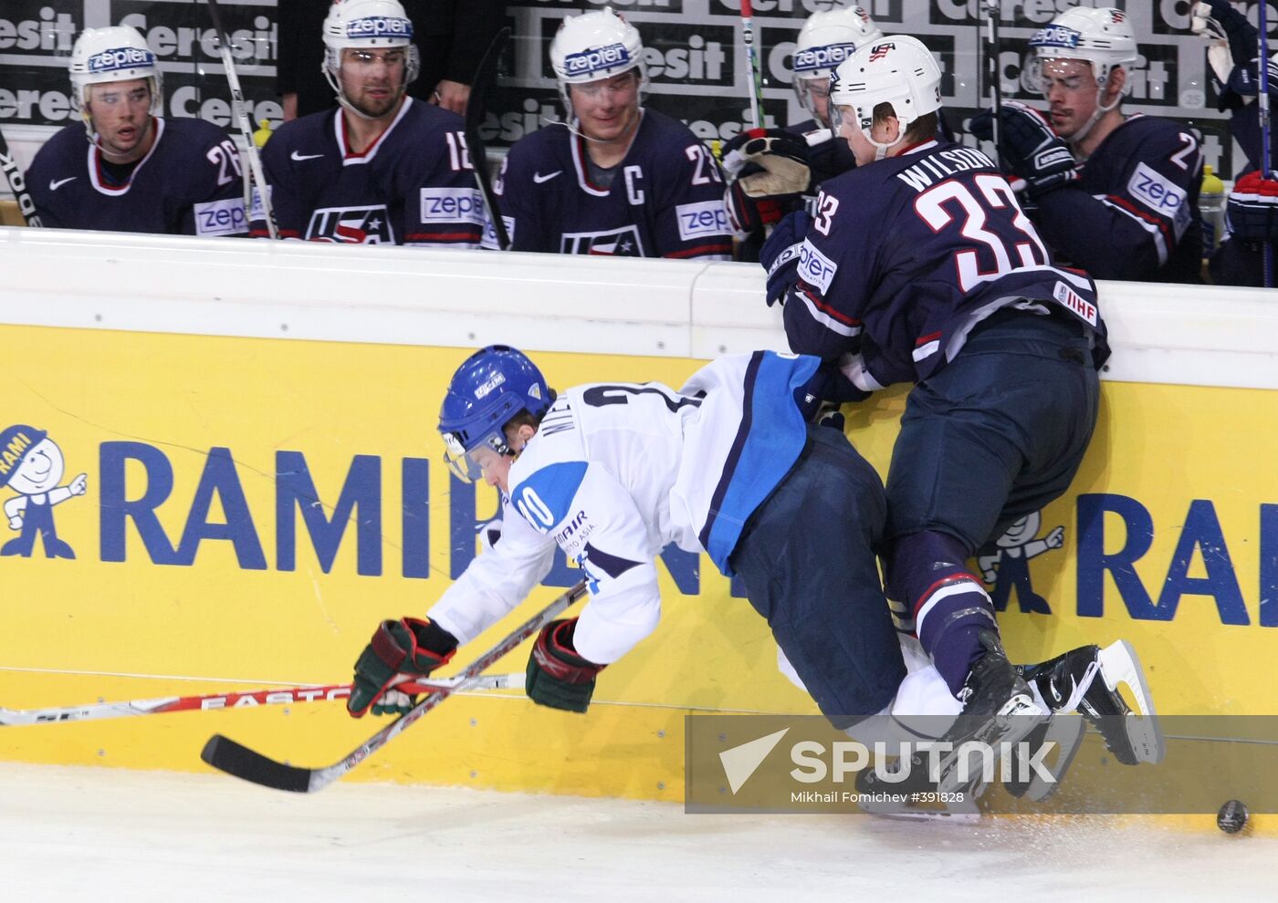 2009 IIHF World Championships, Quarterfinals. Finland vs. USA
