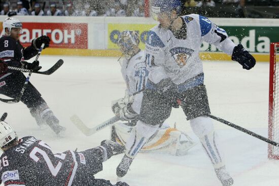 2009 IIHF World Championships, Quarterfinals. Finland vs. USA