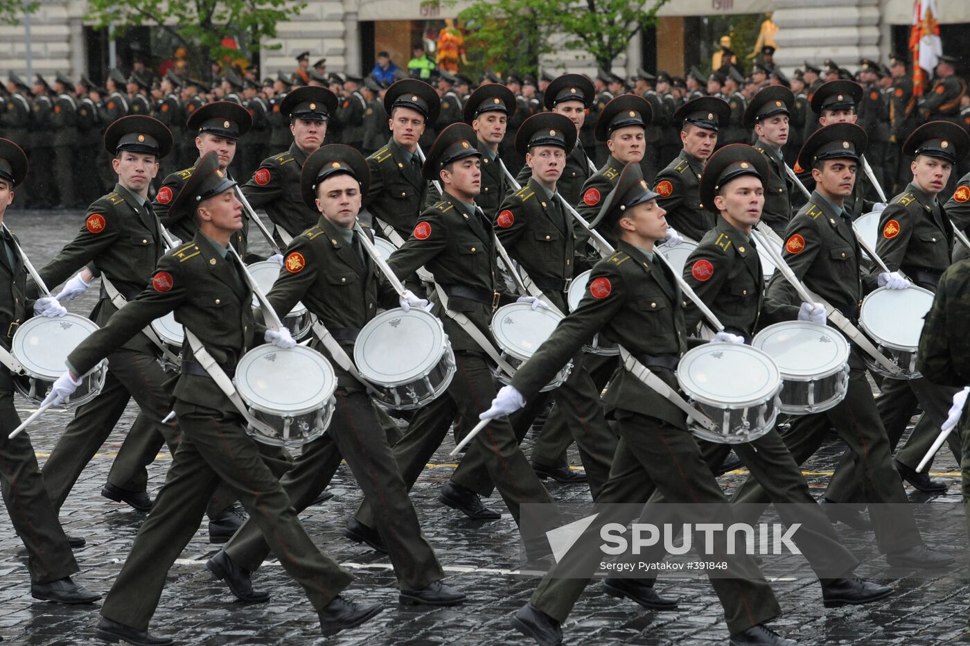 Dress rehearsal of the Victory Day parade in Moscow