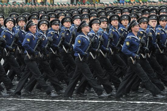 Dress rehearsal of the Victory Parade in Moscow