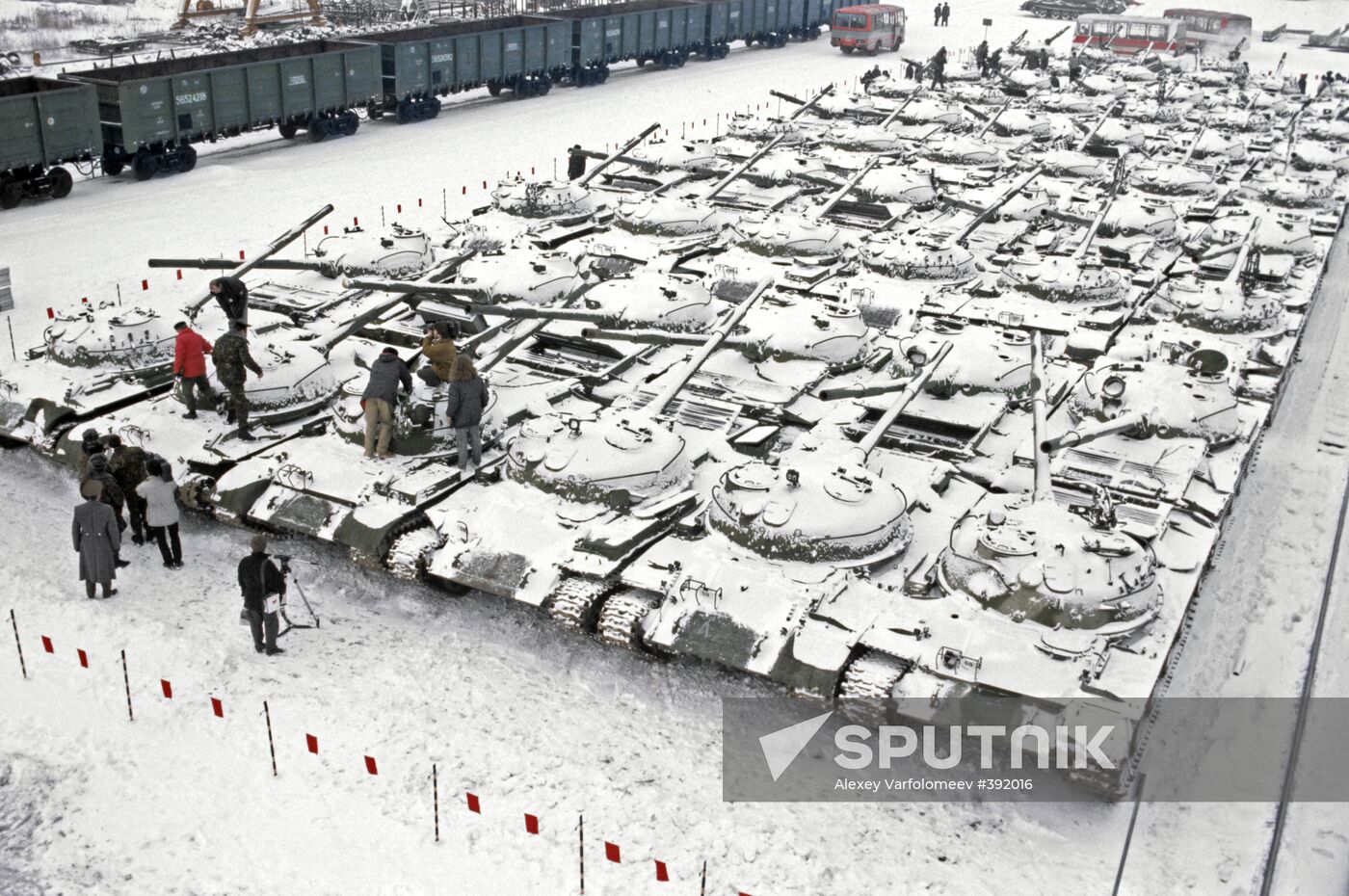 Tanks slated for destruction